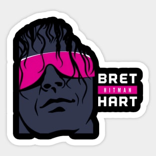 Bret Hitman Hart Sticker